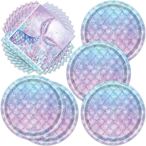 Vista 22 de 48 piezas de decoraciones para fiesta del cáncer de mama incluyen platos, servilletas, decoraciones para fiesta libres de cáncer para servir a 24