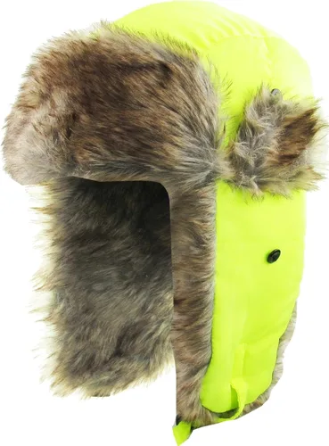 Vista 23 de Wool Blend Aviator Trapper hat Trooper Ear Flaps Ushanka Eskimo Russian Warm Winter Cold 1. Mezcla de lana de oliva