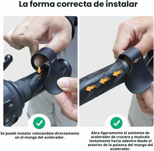 Vista 5 de Asistencia del acelerador de crucero para barras de mango de 7