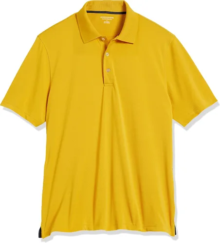 Vista 9 de Tienda Essentials Mens Regular-Fit Quick-Dry Golf Polo Shirt Available in Big Tall