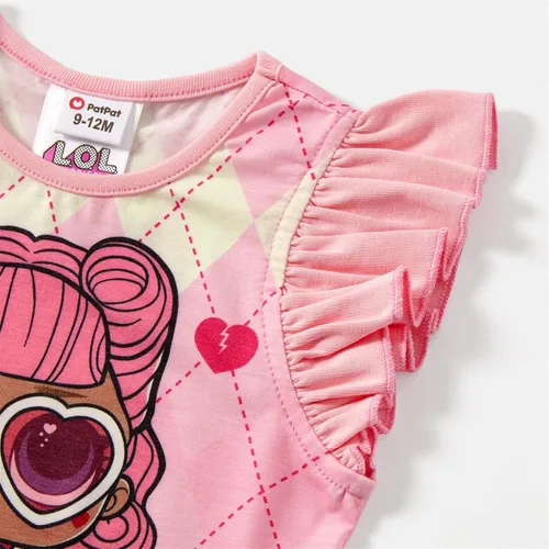 Vista 5 de L.O.L. Surprise! Vestidos de mamá e hija, a juego, con estampado de figura y sin mangas