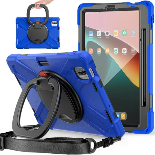 Vista 12 de Funda para Xiaomi Pad 5 / Pad 5 Pro con soporte para bolígrafo de 11.0 pulgadas 2021, funda protectora resistente a prueba de golpes con soporte