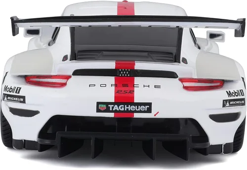 Vista 2 de Bburago Porsche 911 RSR GT - Coche coleccionable fundido a presión a escala 1:24