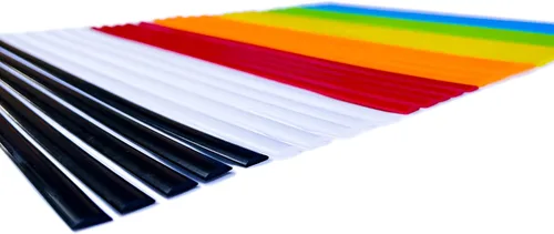 Vista 4 de JounJip Varillas de soldadura de plástico LDPE (7 colores) – Varillas planas de polietileno de baja densidad para reparación de kayak, canoa, tanque