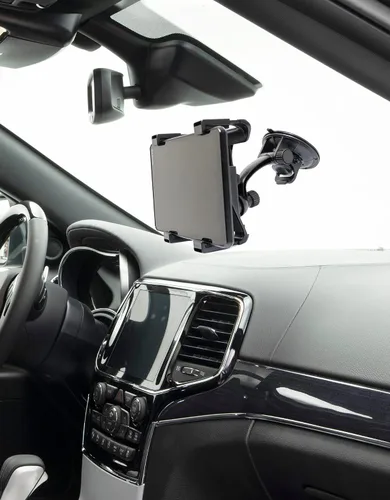 Vista 4 de Ramtech - Soporte para parabrisas de automóvil, camión y tableta, soporte de ventosa con soporte ajustable, compatible con Magellan RoadMate