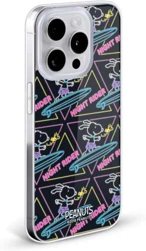 Vista 59 de Head Case Designs Peanuts Tropical Surf Snoopy Aloha Disco Gel Funda con licencia oficial [protección de grado militar] compatible con Apple iPhone