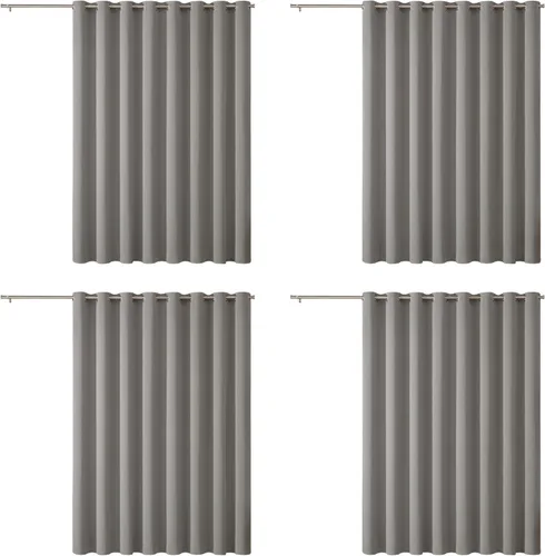 Vista 26 de Eclipse Darrell - Cortinas térmicas blackout para ventana, diseño moderno con ojales, para dormitorio o sala de estar (panel individual), 37 x 54