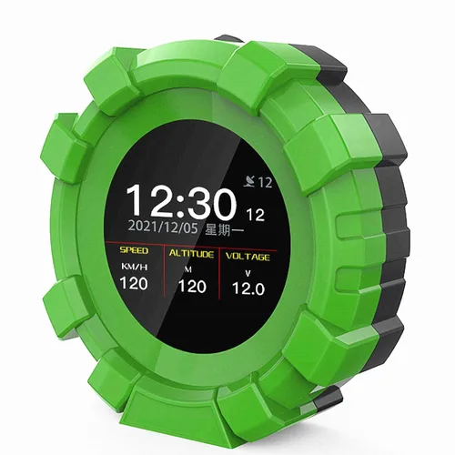 Vista 10 de MR CARTOOL Velocímetro GPS M60 para coche, inclinómetro digital con brújula