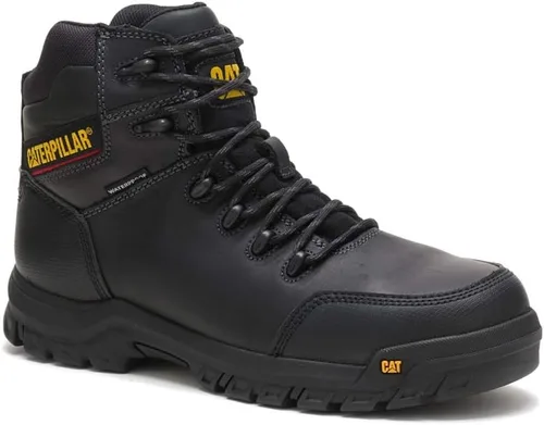 Vista 2 de CAT Botas impermeables de punta compuesta para hombre Negro