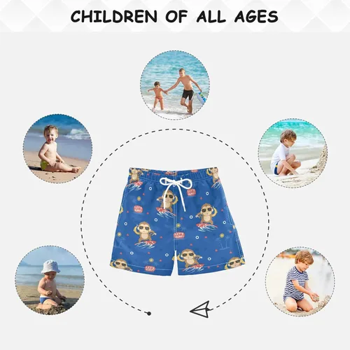 Vista 4 de Dussdil Traje de baño para niños y niños pequeños