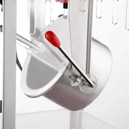 Vista 7 de Little Bambino Máquina de palomitas de maíz, máquina de palomitas de maíz, hervidor de 2.5 onzas, tazas medidoras, cuchara y tazas para servir por