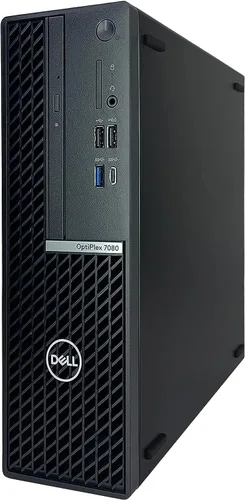 Vista 3 de Dell OptiPlex 7080 SFF Computadora de sobremesa - Intel Core i5-10500 - 16 GB de RAM - SSD M.2 de 256 GB - Factor de forma pequeño (renovado)