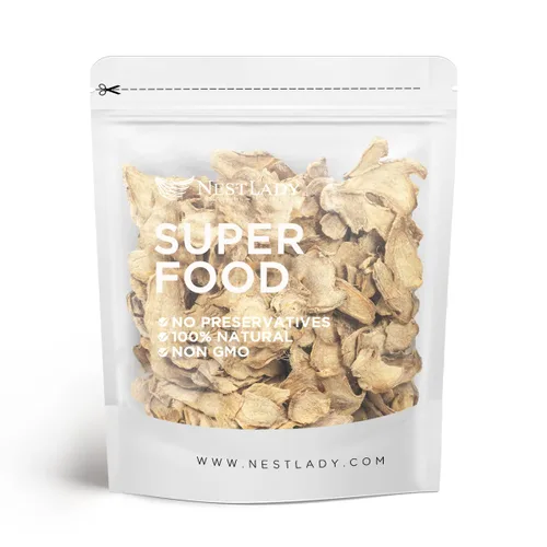 Vista 10 de NESTLADY Wild Ginger Slices Té de hierbas nutritivo natural 45 g / 1.59 oz