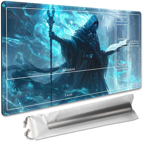 Vista 13 de Juego de mesa MTG de 14 x 24 pulgadas, compatible con OCG CCG RPG TCG Playmats (Call of Death)