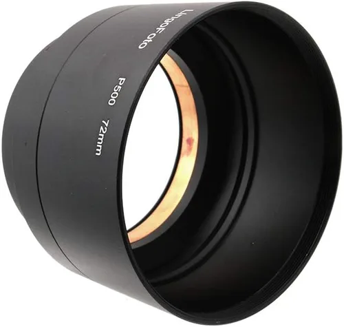 Vista 6 de Tubo adaptador de metal de 2.835 in para Nikon Coolpix P500, tubo adaptador de filtro negro