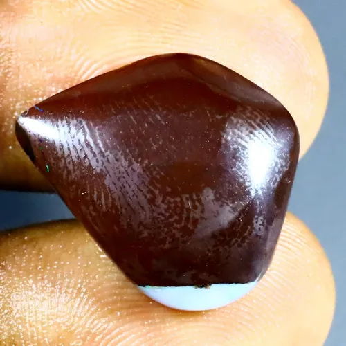 Vista 3 de 18.63 ct AIG CERTIFICADO DE CORTE FANCY (0.748 x 0.669 in) PIEDRA SUELTA AUSTRALIANA OPAL NATURAL SUELTA NO CALENTADASIN TRATAR, Gema, Ópalo