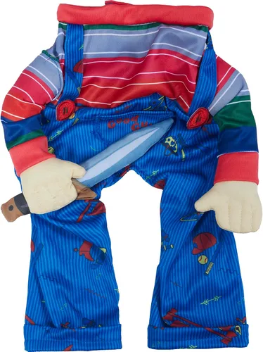 Vista 2 de Disfraz de Chucky de Child's Play para perros o gatos de Rubies, XS