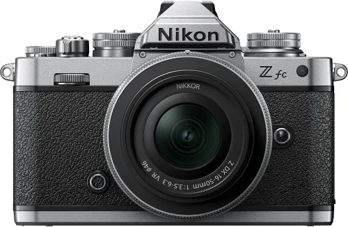 Vista 2 de Nikon Z fc - Cámara digital sin espejo con lente de 0.630-1.969 in (negro, 1675) paquete con tarjeta SD Extreme PRO de 64 GB + bolsa de cámara +