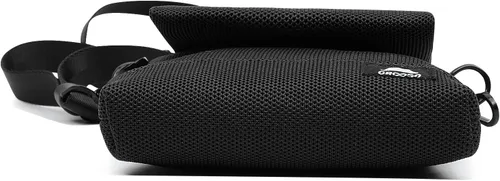 Vista 5 de Croogo Bolso bandolera casual para mujer, bolso de mensajero lateral antirrobo, bolso bandolera de moda para hombre, bolsa de viaje