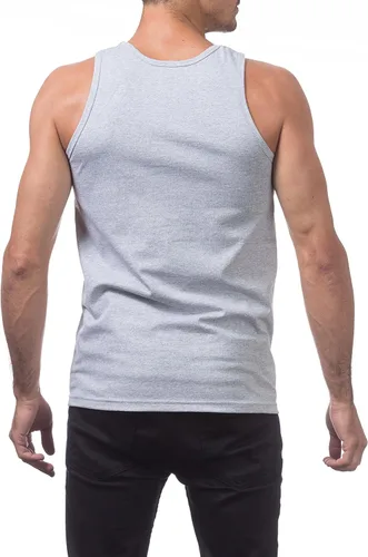 Vista 2 de Pro Club Heavyweight Plain en blanco tanque parte superior