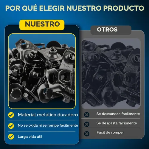 Vista 4 de GoaMotors N90974701 - Tornillos para cubierta de parachoques para Audi