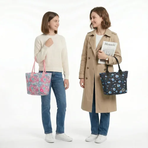 Vista 2 de J World New York - Bolsa de almuerzo aislada Lonchera para mujeres y niñas adolescentes, Bellis