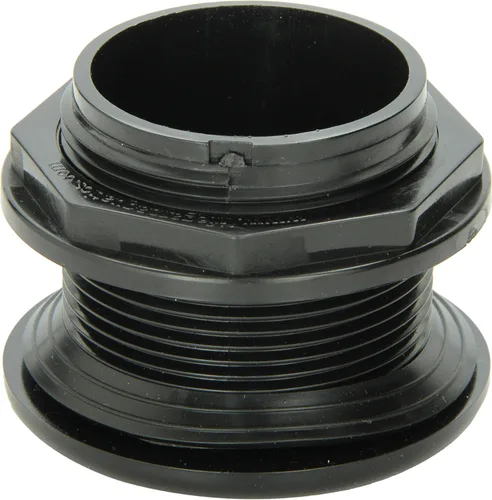 Vista 2 de LIFEGARD Aquatics Kit de mamparo roscado estándar para acuarios de peces – PVC resistente a los impactos – Incluye montaje de mamparo, junta, tuerca