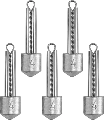 Vista 13 de Dr.Fish Paquete de 5 Spider Surf Pesca Sputnik Sinker 1oz-8oz Agua Salada Beach Casting Sea Bottom Holder