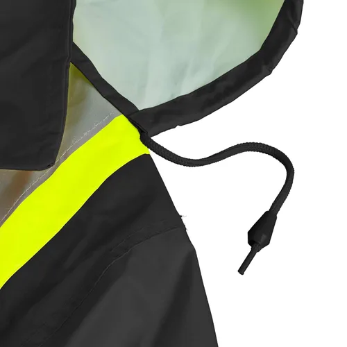 Vista 10 de Pioneer - Traje de lluvia de seguridad impermeable, ligero y de alta visibilidad, ropa de trabajo reflectante para lluvia, para adultos