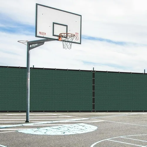 Vista 6 de Pantalla de Privacidad Verde de Tamaño Personalizado de 6' x 1', Cubierta de Valla, Malla de Cercado Resistente con Brida de Plástico para Terraza