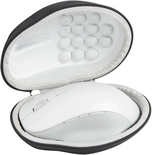 Vista 7 de Hermitshell Estuche rígido de viaje para Microsoft Surface Precision Mouse/Microsoft Ergonomic Mouse (gris)