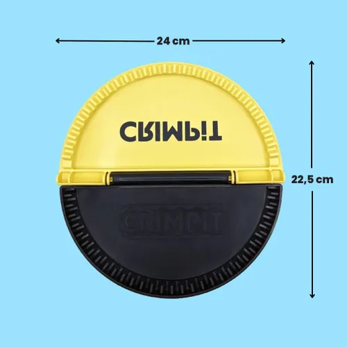 Vista 4 de CRIMPiT Sellador de tortillas grande – Para tortillas de harina de 10 a 12 pulgadas Haz tacos sellados, quesadillas, burritos y más Comidas sin