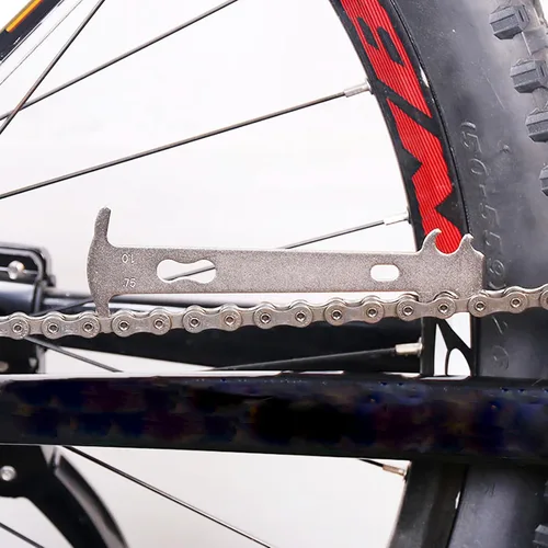 Vista 6 de Juego de herramientas de reparación de cadena de bicicleta, herramienta de cadena de bicicleta, alicates de eslabón maestro, cortador y verificador