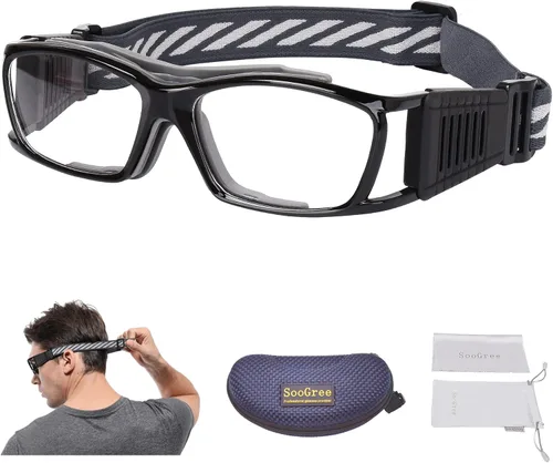 Vista 13 de SooGree Gafas protectoras deportivas para baloncesto para hombres y mujeres