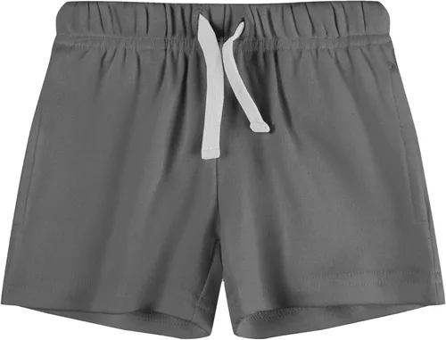 Vista 3 de Pantalones cortos de algodón de color sólido para bebés, niños y niñas