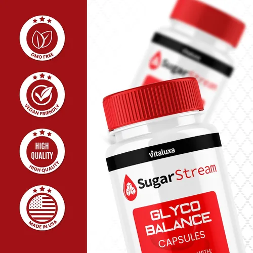 Vista 6 de SugarStream - Cápsulas de Sugar Stream, pastillas de suplemento de apoyo a la salud sanguínea SugarStream Balance, cápsulas avanzadas de fórmula