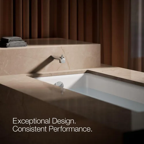 Vista 2 de Kohler K-97089-2MB - Boquilla de baño desviadora para montaje en pared, conexión deslizante, diseño elegante, latón cepillado vibrante