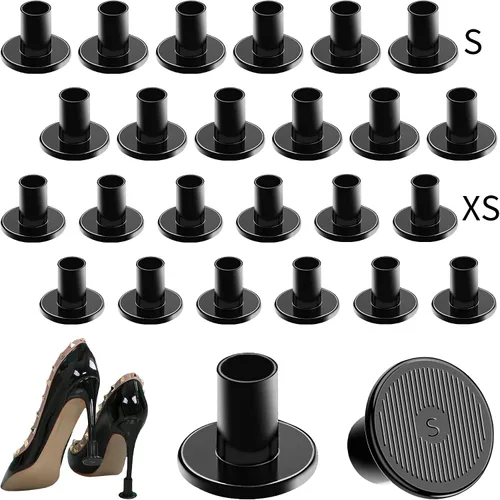 Vista 7 de Protectores de césped de tacón alto, 12 pares de tapones de fregadero y tapas de reparación, protectores antideslizantes para caminar sobre hierba