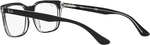 Vista 5 de Ray-Ban Rx5391f Low Bridge Fit Rectangular Prescription Eyeglass Frames