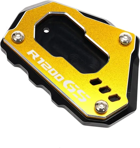 Vista 17 de Almohadilla de extensión para soporte lateral de motocicleta, placa para BMW R1200GS R1250GS R 1200 1250 GS ADV 2021 (color : R1250GSADV rojo)