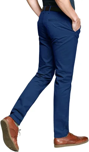 Vista 2 de Match Mens Regular-Fit Casual Flat Front Chino Pants