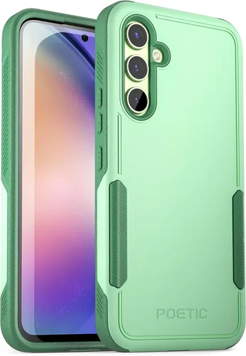Vista 7 de Poetic Neon Series - Funda diseñada para Samsung Galaxy A54 5G de 6.4 pulgadas, doble capa, resistente, resistente, ligera, delgada, a prueba