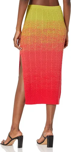 Vista 2 de The Drop Falda midi Lola Ombre para mujer