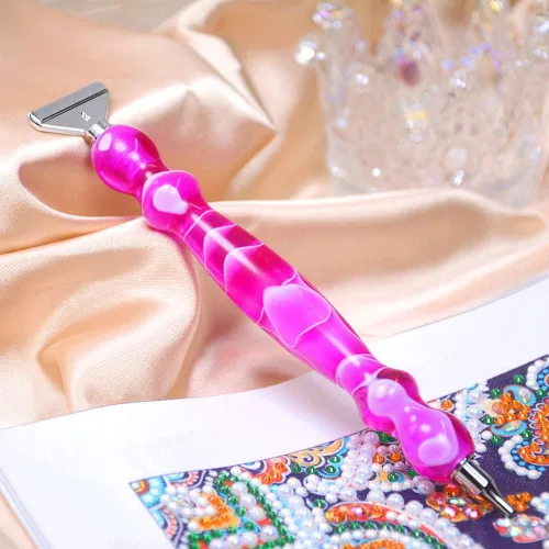Vista 7 de Praise V Do Kit de bolígrafo de pintura de diamante, accesorios de herramienta, lápiz capacitivo, taladro para adultos con colocadores de metal