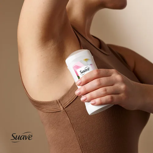Vista 6 de Suave Desodorante sin aluminio, paquete de 2, pétalo de rosa y jazmín, 2.6 oz Ea