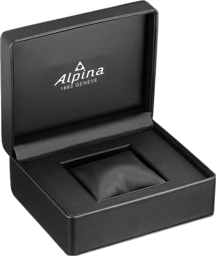 Vista 3 de Alpina AL-282LBO4V6 Reloj inteligente horológico para hombre con pantalla analógica de cuarzo negro reloj, Negro -, Moderno