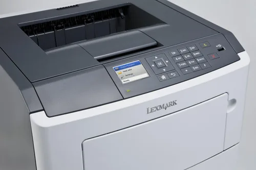 Vista 4 de Impresora monocromática Lexmark MS312dn., Negro, Blanco