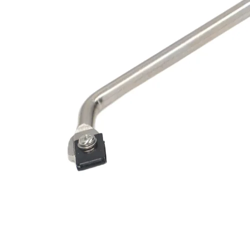 Vista 6 de Groover Beech, cuchillo ranurado de madera de acero para ranurado de madera para piso de plástico de PVC, cuarto de luna plana con moldura