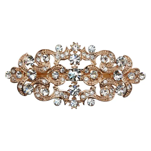 Vista 10 de Faship Precioso pasador floral de cristal AB Rhinestone