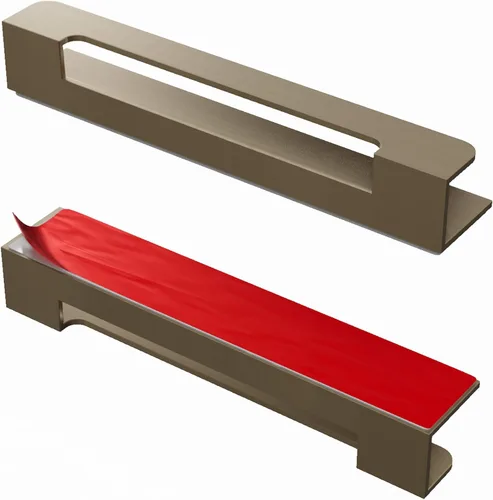 Vista 15 de HRX - Manija de puerta autoadhesiva para puerta, fácil de instalar, sin tornillos, despegar y pegar en vidrio, madera, metal, plástico, perilla